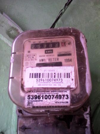 kwh stand meter sekolah