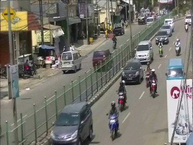 Jalur Protokol Pusat Kota Cilegon Yang Tergolong Padat Kendaraan 2