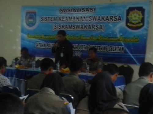 Sosialisasi Pam swakarsa