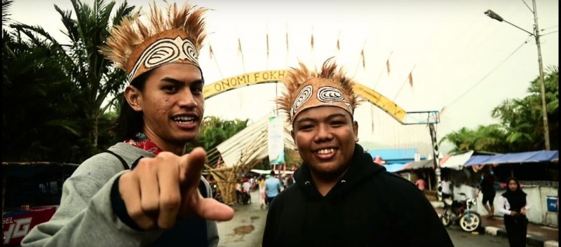 Ronald dan Saldi, duo komedian yang aktif ekspos seni budaya Papua. (Dok. Perwira Management