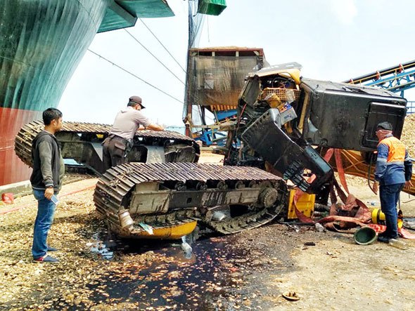 Kecelakaan Kerja Seorang Pekerja Tewas Di Pelabuhan Indah Kiat Bidik Banten 