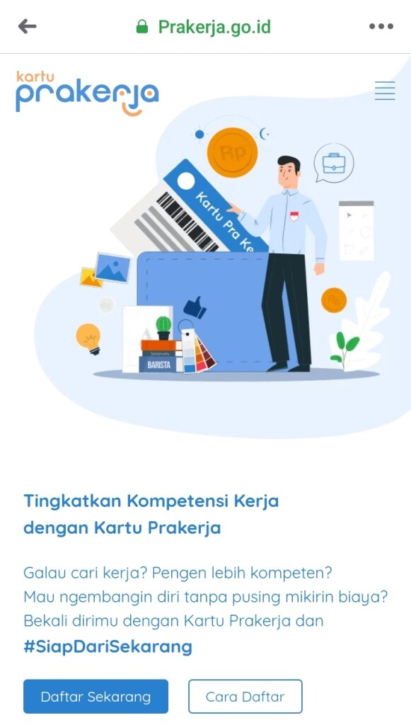 Ini situs Pra Kerja yang Asli